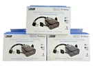 3 Pack Feit Electric Smart Wi-fi Dual Outlet Outdoor Plug Alexa Google. Fixed Price $36.33.