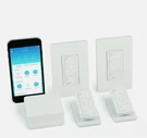Lutron P-BDG-PKG2W Caseta Wireless Smart Lighting In-wall Dimmer Kit, Homekit-en. Fixed Price $199.99.
