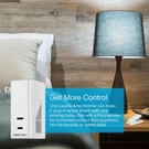 Lutron Caseta P-PKG1P-WH SINGLE-POLE/3-WAY Smart Lighting Lamp Dimmer/remote Kit. Fixed Price $54.95.