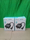 2PK Kasa Outdoor Smart Plug, Wi-fi Outlet Timer, Works With Alexa & Google KP401. Fixed Price $24.99.