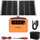 24 Hour Solar Electric Fence Charger, 30 Miles Energizer, 12KV Adjus. Fixed Price $235.05.