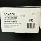 Savant WID-SWS102-01 Metropolitan Wireless Dimmer (snow White). Fixed Price $29.75.