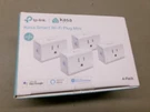 Kasa Smart Wi-fi Plug Mini Outlet 4-PACK White Alexa Google New. Fixed Price $14.00.