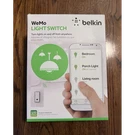 Belkin Wemo Light Switch Fi App-controlled Smart Wall White 120VAC. Fixed Price $15.00.