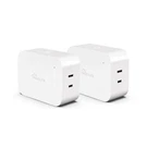 Treatlife Dimmable Smart Plug Pack, 2.4GHZ Works With Alexa, Goo.... Fixed Price $74.03.