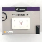 Idevices Programable Thermostat Smart Wifi Apple Homekit White New Open Box. Fixed Price $25.00.
