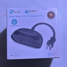 Tp-link Kasa KP400(US) Smart Wi-fi Outdoor Plug 2-OUTLETS Alexa/google No Hub. Fixed Price $15.00.