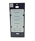 Elan GKP7 7-BUTTON Single Gang Keypad (white). Fixed Price $90.00.