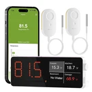 Mocreo Wifi Freezer Thermometer Alarm With Digital Monitor Hub, App And White. Fixed Price $90.99.