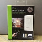 New Open Box Ge Z-wave In-wall Smart Switch Model 12722 White & Almond Rockers. Fixed Price $14.95.