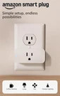 Amazon Smart Plug, Works With Alexa, Simple Setup, Endless Possibilities. Fixed Price $27.92.