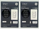 (pack Of 2) Smart Dimmer Light Switch, By Ge, Cync, Wi-fi Enabled To Pair. Fixed Price $32.77.