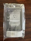 Snappower Motionlight 1-GANG Duplex Outlet Wall Plate, White O1ML-XWH-SM20. Fixed Price $18.95.