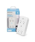 Merkury Innovations Smart Wi-fi Extender With Surge Protection, 4 Outlets. Fixed Price $19.99.