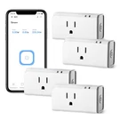 4PACKS Sonoff S31 Wifi Smart Plug With Energy MONITORING,15A Outlet Socket. Fixed Price $43.99.