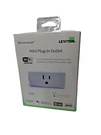 Leviton DW15P-1BW Smart Plug-in Outlet 15A 120V Wi-fi Indoor Decora 5-15R White. Fixed Price $50.00.
