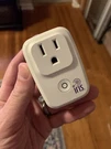 Iris 120-VOLT White Smart Plug Model # CW1606A. Fixed Price $12.99.