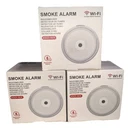 X-sense Wi-fi Smoke Alarm Detector Smart Fire XS01-WX 3 Pack. Fixed Price $44.88.