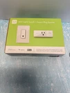 Belkin Wemo Wifi Light Switch + Smart Plug Bundle, Voice Control WLSP3063-BDL. Fixed Price $26.99.