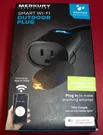 Merkury Innovations Indoor/outdoor Wi-fi Smart Plug Requires 2.4GHZ. Fixed Price $8.50.