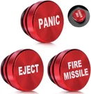 3 Pcs Aluminum Car Cigarette Lighter Plug Cover Fits Most Vehicles 12 Volt Red. Fixed Price $12.02.