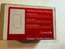 CONTROL4 C4-KP2-Z-WH 2-BUTTON Keypad White Open Box Free Shipping. Fixed Price $37.95.