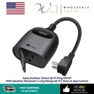 Kasa Outdoor Smart Wi-fi Plug KP401 IP64 Weather Resistant Long Range. Fixed Price $17.99.