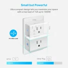 Kasa Smart Plug Ultra Mini 15A, Home Wi-fi Outlet Works With Alexa, Google. Fixed Price $14.38.