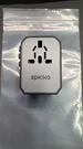 Epicka Universal Travel Adapter 5.6A Smart Power And 3.0A Usb Type-c Ac Plug. Fixed Price $16.50.
