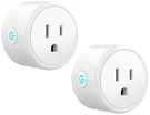 Remote Control Wifi Smart Sockets App Or Home Set Of 2 By Tesler. Fixed Price $35.99.