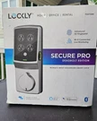 Lockly Secure Pro Deadbolt Edition Satin Nickel Smart Fingerprint New. Fixed Price $128.88.