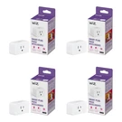 Wiz Smart Plug 4-PACK: Voice Control, Motion Detection, Sunset Sunrise Automa. Fixed Price $77.99.