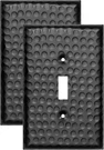Monarch Abode Single Toggle Light Switch Cover Plate 1-GANG Matte Black Outlet. Fixed Price $22.95.