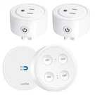 Loratap Mini Remote Control Outlet Plug: 656FT Range Wireless Light White. Fixed Price $35.94.
