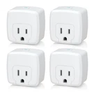 Hbn Smart Plug Mini 15A, Wifi Works With OUTLET-4 Pack, White. Fixed Price $33.11.