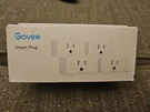 Govee Dual Smart Plug 4 Pack, 15A Wifi Bluetooth Outlet, Work With Alexa And Goo. Fixed Price $24.49.