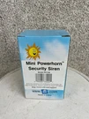 X10 Model SH10A Mini Powerhorn Security Siren. Fixed Price $11.99.