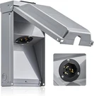 Amp Generator Power Inlet Box, Nema SS2-50P For 3-PRONG. Fixed Price $112.99.