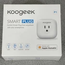 Koogeek Smart Plug P1 Apple Wifi Outlet. Fixed Price $26.99.