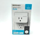Merkury Smart Wifi Plug Outlet Voice Assist Alexa Phone App See. Fixed Price $17.86.