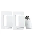 Zoiinet 500W Remote Control Light Bulb Socket, With 2 Switches, Wireless. Fixed Price $57.93.