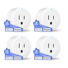 Amysen Bluetooth Mesh Smart Plug, 4 Pack, Compatible With Alexa Only YX-WS01A. Fixed Price $23.65.