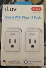 2 Pack Iluv SMPLUG1ULWH Smart Wifi. Fixed Price $19.99.