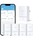 Goveelife Wifi Water Ieak Detectors Sensors For Home 4 Pack And Gateway 2. Fixed Price $49.99.