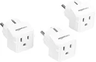 Amazon Basics 3-PACK Travel Plug Adapter Type E/f For Europe White. Fixed Price $11.49.
