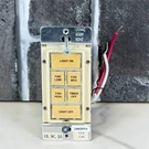 Insteon Keypadlinc Dimmer Switch 6-BUTTON Engraved Fan/light Ivory. Fixed Price $49.99.