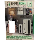 Simple Home Xtreme Wifi Smart Controll Wall Outlet Plug Security. Fixed Price $16.00.