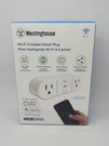 Westinghouse Sure Series Wi-fi Dual-outlet Smart Plug, 94013. Fixed Price $19.95.
