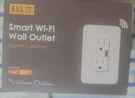 Smart Wi-fi Wall Outlet (duplex/usb Port). Fixed Price $18.00.