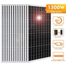 1300W 12V Mono Solar Panel 100W Pv Module Connectors Rv Boat Home Sheds. Fixed Price $11.58.